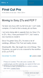 Mobile Screenshot of ifinalcut.wordpress.com