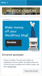 Mobile Screenshot of mediusoriens.wordpress.com
