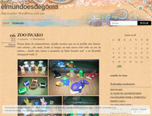 Tablet Screenshot of elmundoesdegoma.wordpress.com