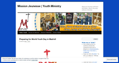 Desktop Screenshot of missionjeunesse.wordpress.com