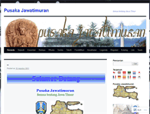 Tablet Screenshot of jawatimuran.wordpress.com