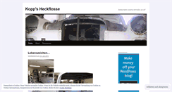 Desktop Screenshot of heckflosse.wordpress.com