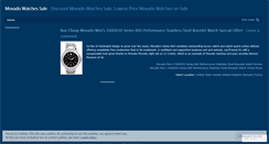 Desktop Screenshot of movadowatchessale.wordpress.com
