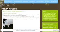 Desktop Screenshot of msparlette.wordpress.com