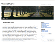 Tablet Screenshot of lowcostdivorce.wordpress.com