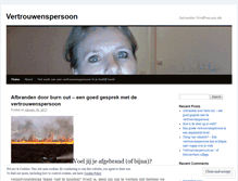 Tablet Screenshot of persooninvertrouwen.wordpress.com