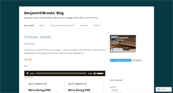 Desktop Screenshot of benjamindbrooks.wordpress.com