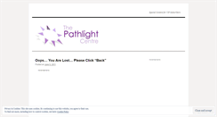 Desktop Screenshot of pathlightcentre.wordpress.com