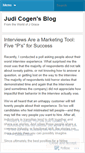 Mobile Screenshot of judicogen.wordpress.com