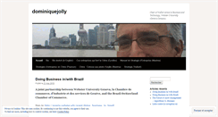 Desktop Screenshot of dominiquejolly.wordpress.com
