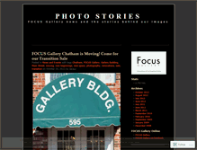 Tablet Screenshot of focusstories.wordpress.com
