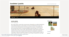 Desktop Screenshot of lourdetesijuanitu.wordpress.com