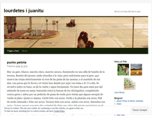 Tablet Screenshot of lourdetesijuanitu.wordpress.com