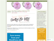 Tablet Screenshot of crueltyfreemakeup.wordpress.com