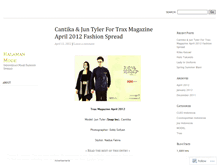 Tablet Screenshot of halamanmode.wordpress.com