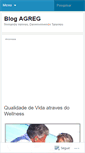 Mobile Screenshot of agreguevalor.wordpress.com