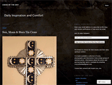 Tablet Screenshot of crossoftheday.wordpress.com