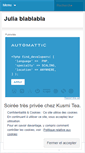 Mobile Screenshot of juliablablabla.wordpress.com