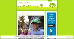 Desktop Screenshot of forestkids.wordpress.com