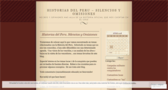 Desktop Screenshot of historiasdelperu.wordpress.com