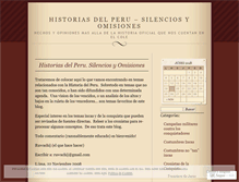 Tablet Screenshot of historiasdelperu.wordpress.com