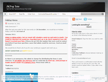 Tablet Screenshot of jkpoptote.wordpress.com