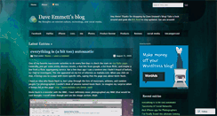 Desktop Screenshot of davemmett.wordpress.com