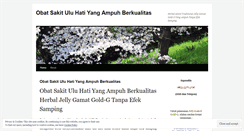 Desktop Screenshot of obatsakituluhati.wordpress.com