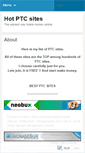 Mobile Screenshot of hotptcsites.wordpress.com