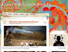 Tablet Screenshot of easternreligions.wordpress.com