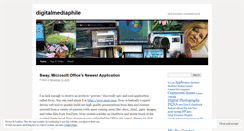 Desktop Screenshot of digitalmediaphile.wordpress.com