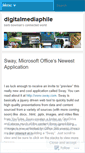 Mobile Screenshot of digitalmediaphile.wordpress.com