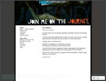 Tablet Screenshot of journeyevent.wordpress.com