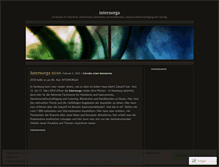 Tablet Screenshot of internorga.wordpress.com