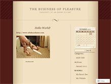 Tablet Screenshot of alishaadams.wordpress.com