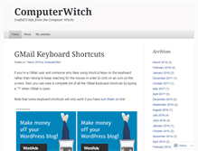 Tablet Screenshot of computerwitch.wordpress.com