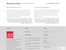 Tablet Screenshot of myvisausae.wordpress.com