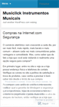 Mobile Screenshot of musiclickinstrumentos.wordpress.com
