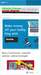 Mobile Screenshot of climatechangesocialchange.wordpress.com