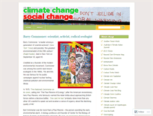 Tablet Screenshot of climatechangesocialchange.wordpress.com
