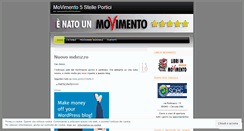 Desktop Screenshot of movimentoportici.wordpress.com