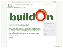 Tablet Screenshot of buildon.wordpress.com