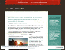 Tablet Screenshot of herdeirodocaos.wordpress.com