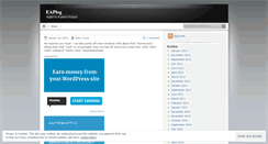 Desktop Screenshot of eaplog.wordpress.com