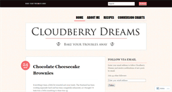 Desktop Screenshot of cloudberrydreams.wordpress.com