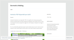 Desktop Screenshot of dormolo.wordpress.com