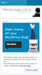 Mobile Screenshot of pensologoclico.wordpress.com