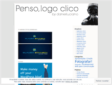 Tablet Screenshot of pensologoclico.wordpress.com