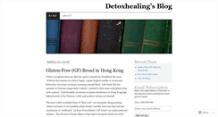 Desktop Screenshot of detoxhealing.wordpress.com