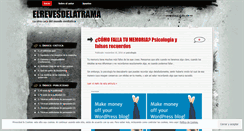 Desktop Screenshot of elrevesdelatrama.wordpress.com